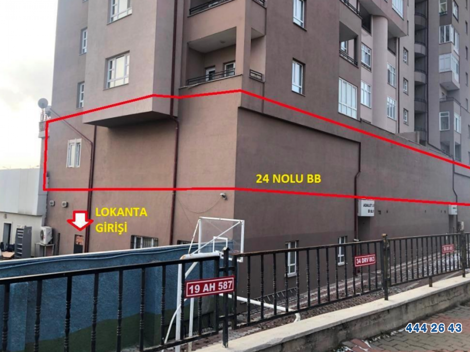 Şekerbank'tan Sivas Merkez'de 675 m² Dükkan