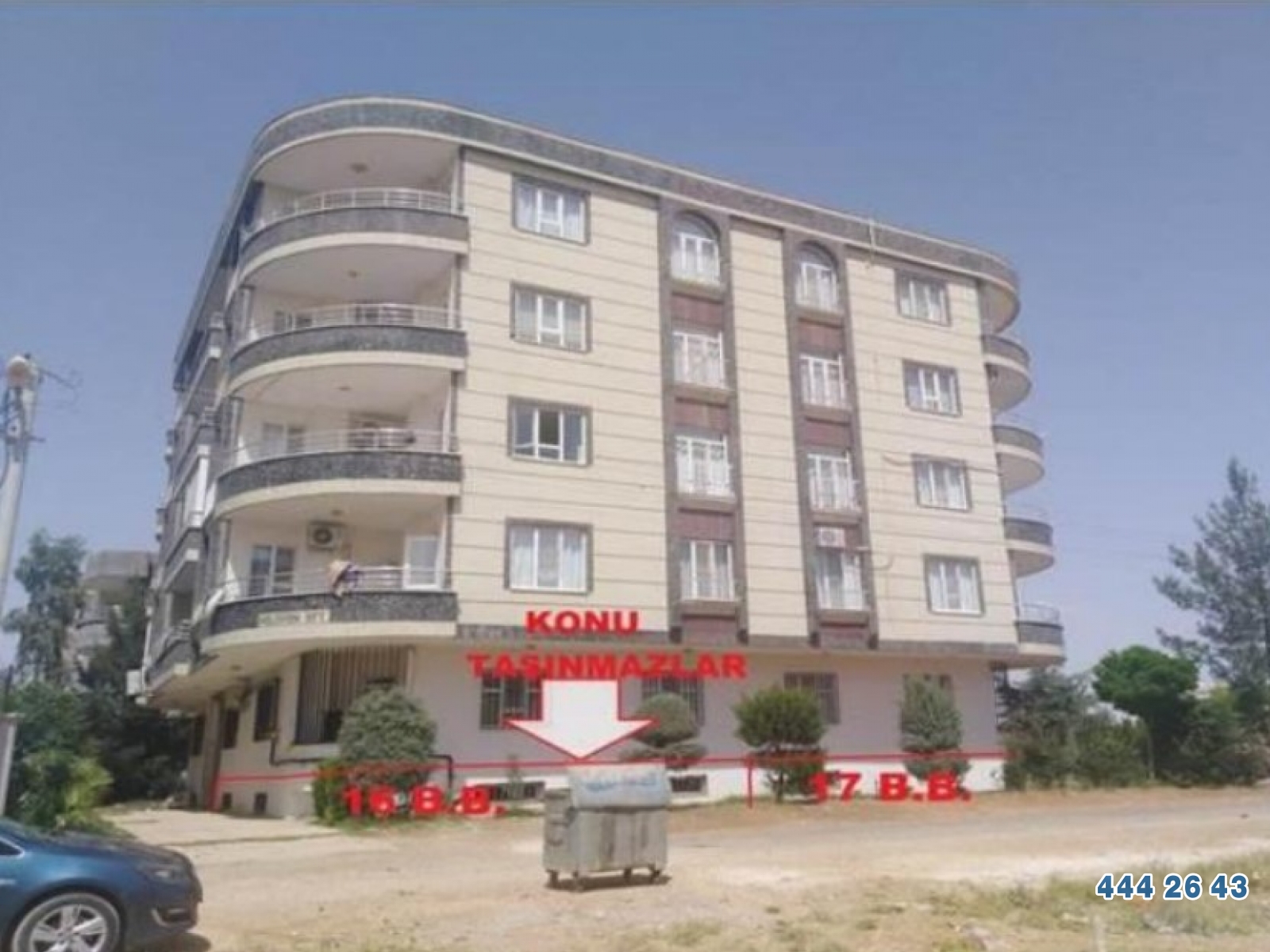 Şekerbank'tan Mardin Kızıltepe'de 93 m² Depo
